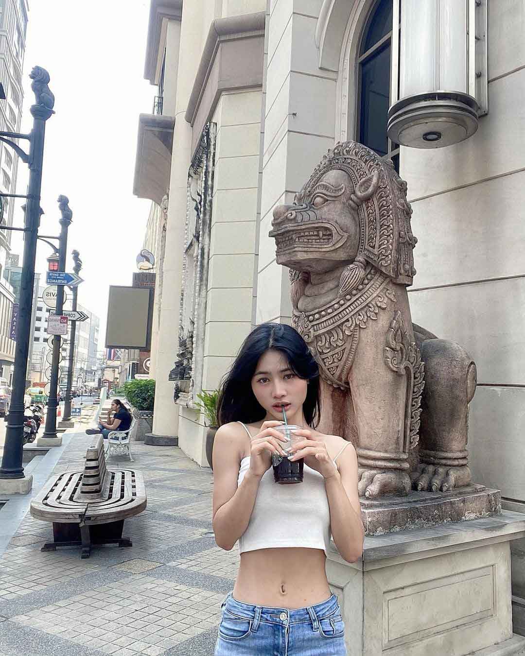 วาร์ปเด็ด น้อง beebell สาวเน็ตไอดอล ดาว TikTok หุ่นเอ็ก หน้าอกบึ๊ม